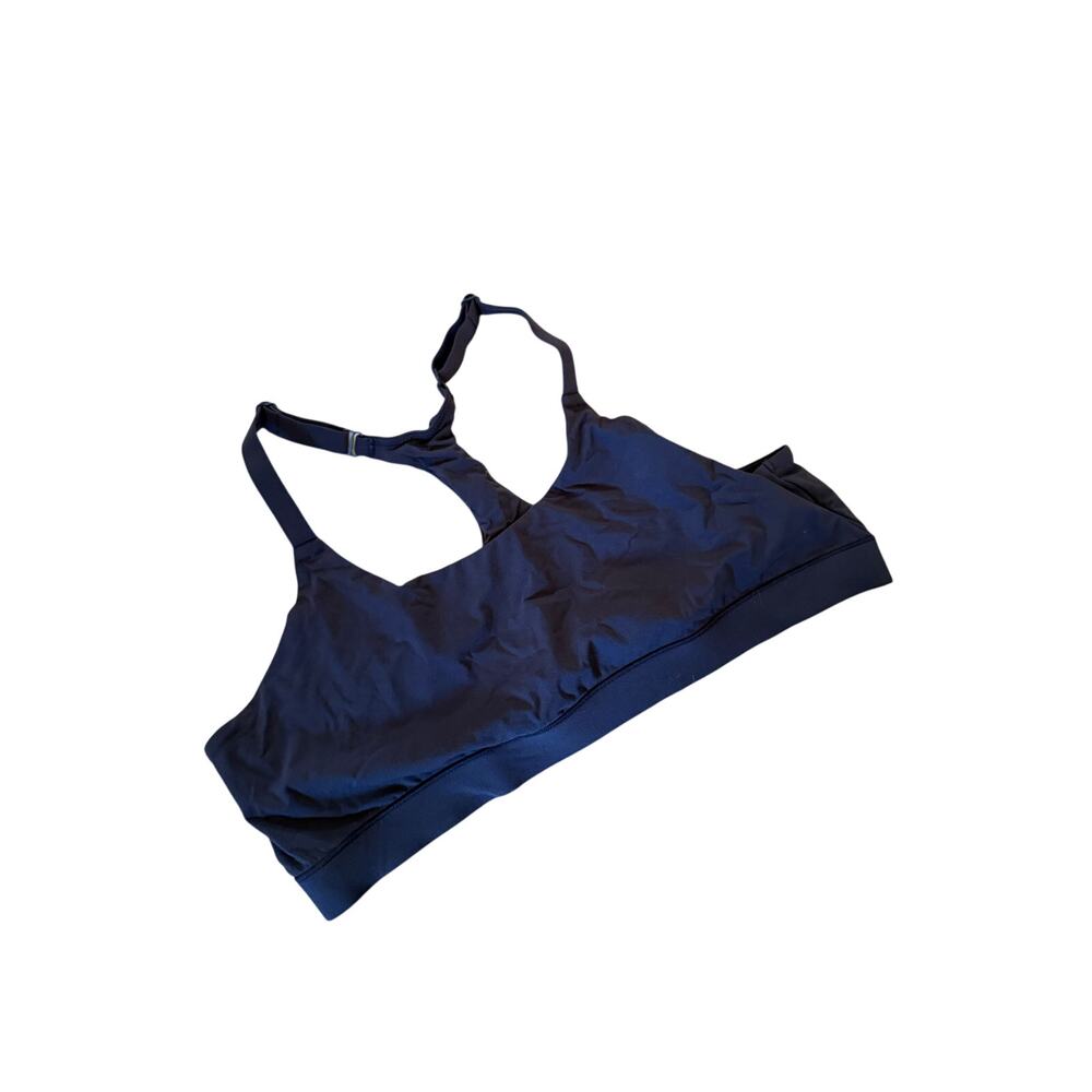 Skims brown razor back comfort sports bra